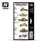 VALLEJO Model Air Set: WWII British Colors Africa 1939-1943 (8 colores)