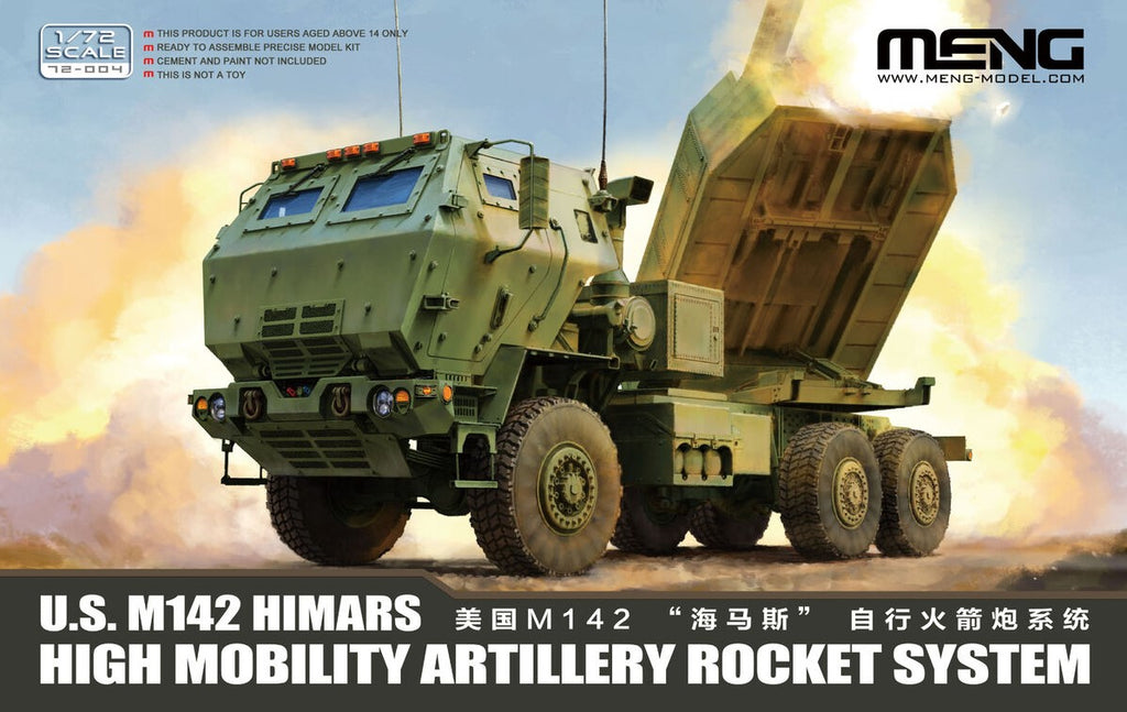 MENG (1/72) U.S. M142 HIMARS High Mobility Artillery Rocket System