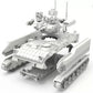 Despiece de la maqueta del M2A3 Bradley con Busk III en escala 1:72 de Meng referencia 72-005