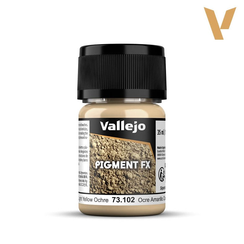 VALLEJO Pigmento Ocre Amarillo Claro (35ml)