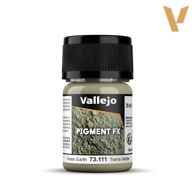 VALLEJO Pigmento Tierra Verde (35ml)