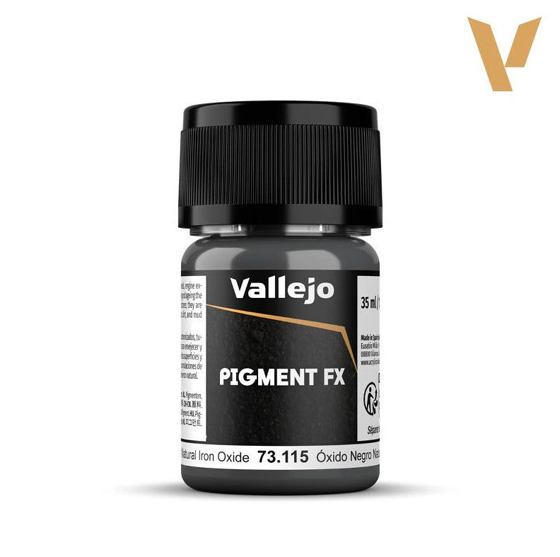 VALLEJO Pigmento Óxido Negro Natural (35ml)