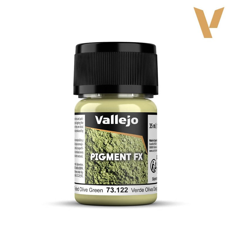 VALLEJO Pigmento Verde Oliva Desgastado (35ml)