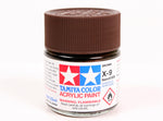 Bote de pintura de 23ml de color marrón brillante de Tamiya referencia X-9