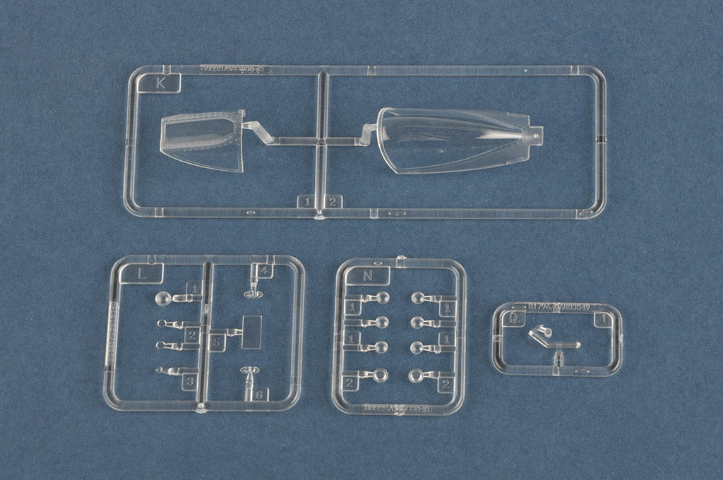Transparentes de la maqueta del anión de ataque Fairchild A-10C en escala 1:48 de Hobby Boss referencia 81796