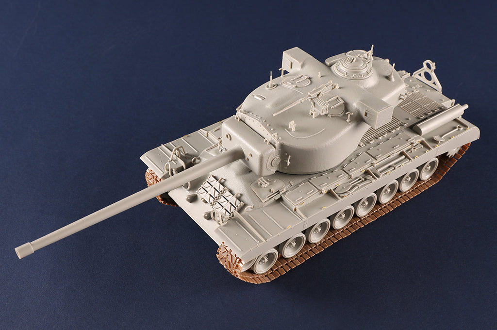 Foto frontal de la maqueta del T29E3 norteamericano en escala 1:35 de Trumpeter referencia 84511