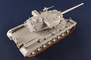 Foto trasera de la maqueta del T29E3 norteamericano en escala 1:35 de Trumpeter referencia 84511