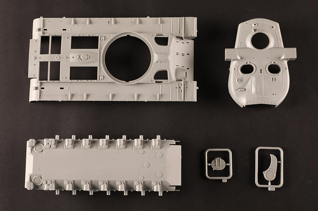 Piezas 1 de la maqueta del T29E3 norteamericano en escala 1:35 de Trumpeter referencia 84511