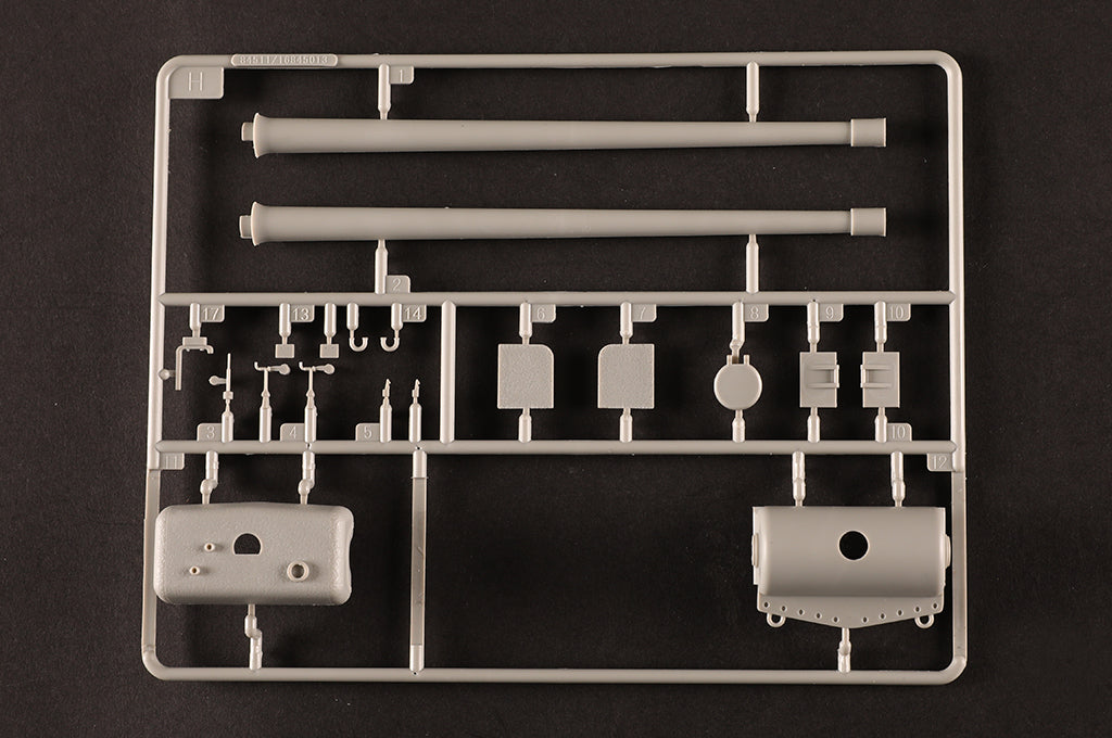 Piezas 3 de la maqueta del T29E3 norteamericano en escala 1:35 de Trumpeter referencia 84511
