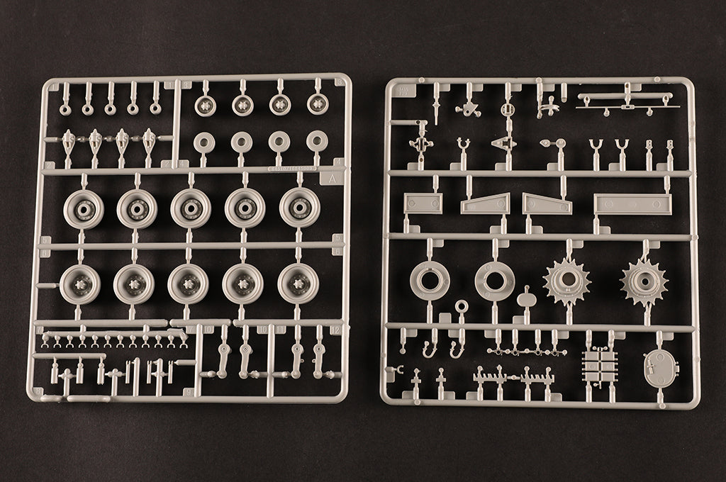 Piezas 4 de la maqueta del T29E3 norteamericano en escala 1:35 de Trumpeter referencia 84511