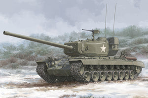 Portada de la caja de la maqueta del T29E3 norteamericano en escala 1:35 de Trumpeter referencia 84511