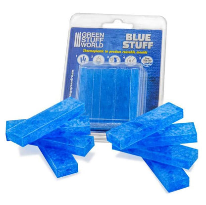 GREEN STUFF WORLD Blue Stuff Reutilizable 8 Barras