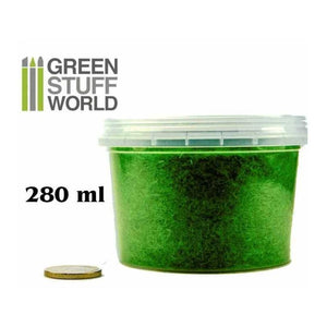 GREEN STUFF Cesped Electrostatico 3 mm - VERDE MEDIO - 280 ml