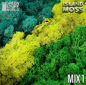 GREEN STUFF WORLD Musgo - Mezcla Verdes