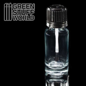GREEN STUFF Bote de Cristal vacío con Pincel (10ml)