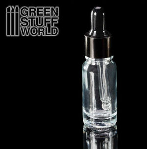 GREEN STUFF Bote de Cristal vacío con Pipeta (10ml)