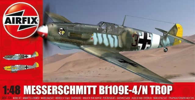AIRFIX (1/48) Messerschmitt Bf109E-4/N Trop