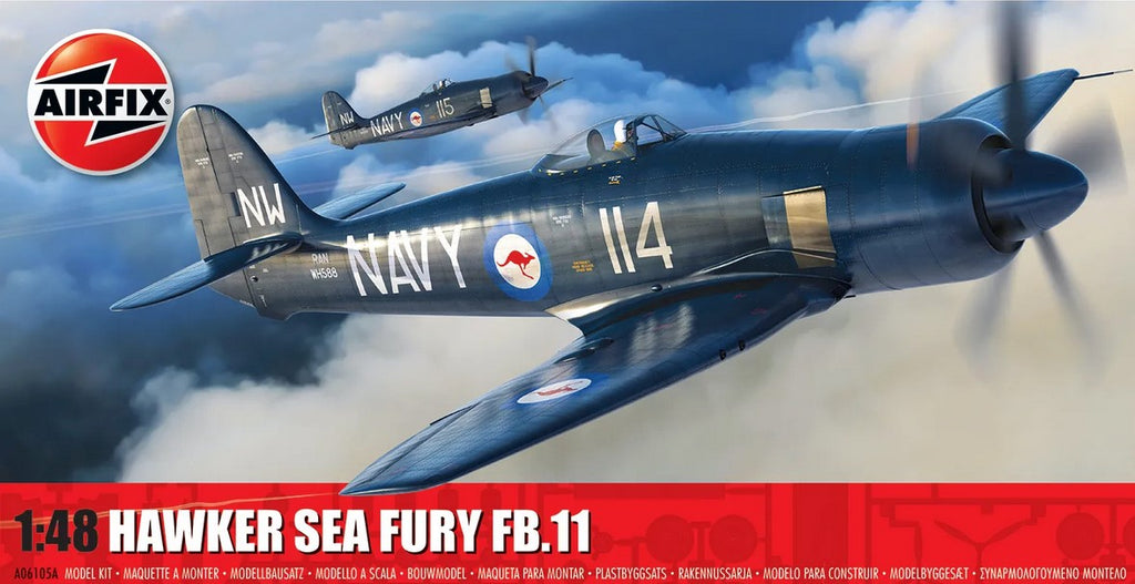 AIRFIX (1/48) Hawker Sea Fury FB.11