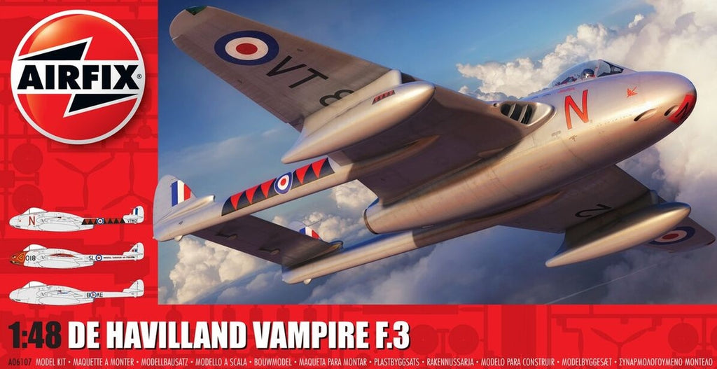 AIRFIX (1/48) De Havilland Vampire F.3