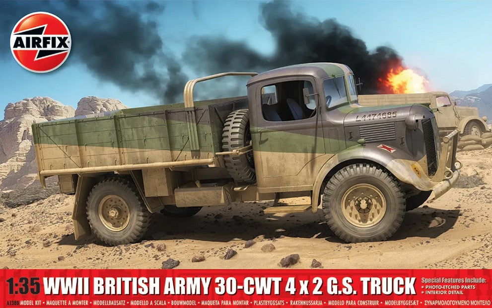 AIRFIX (1/35) WWII British Army 30-cwt 4x2 GS Truck