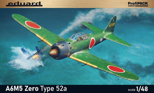 Portada de la caja de la maqueta del caza A6M5 Tipo 53a en escala 1:48 de Eduard referencia 482216 