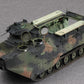 Foto lateral izquierda de la maqueta del vehículo de asalto anfibio AAVP-7A1 en escala 1:35 de Hobby Boss referencia 82413