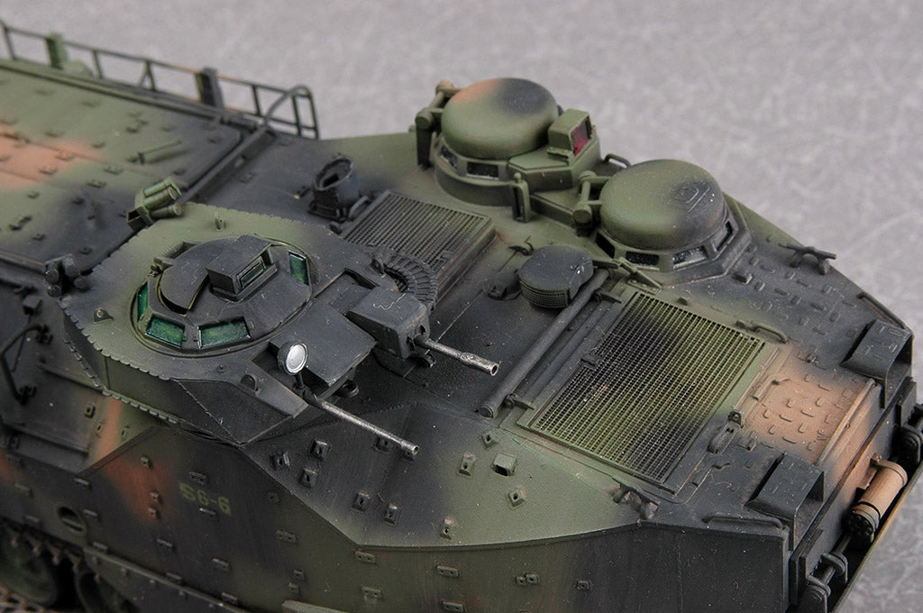 Foto de la torreta de la maqueta del vehículo de asalto anfibio AAVP-7A1 en escala 1:35 de Hobby Boss referencia 82413