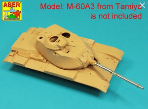 ABER (1/35) Canna da 105 mm M-68 con rivestimento termico per carro armato M60A3