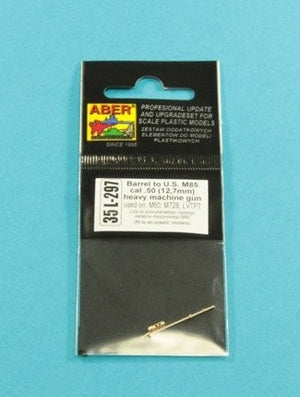 ABER (1/35) Barrel to U.S. M85 cal .50 heavy machine gun used on M60, M728, LVTP7