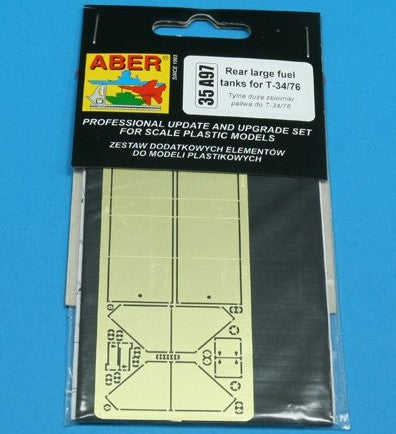 ABER (1/35) Rear large fuel tanks for T-34/76