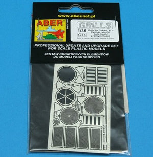 ABER (1/35) Grilles for german tank Sd.Kfz.171 Panther, Ausf.G late model
