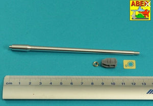 ABER (1/35) 105mm D1504 L/44 barrel with muzzle brake for Israeli Sherman M51