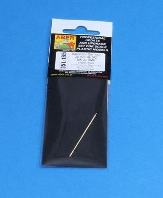 ABER (1/35) Barrel for German 20 mm Rh202 MK 20 DM6 chain gun