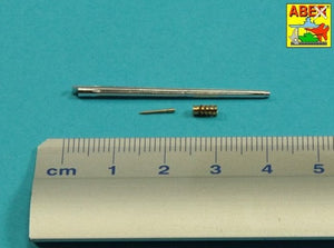 ABER (1/35) 25mm M242 Bushmaster ribbed chain gun barrel & 7,62mm M240 MG barrel