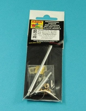 ABER (1/35) German 8,8cm Two part Pak 43/3 L/71 barrel for Jagdpanther Ausf G1 late G2 (RFM)