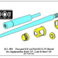 ABER (1/35) German 8,8cm Two part Pak 43/3 L/71 barrel for Jagdpanther Ausf G1 late G2 (RFM)