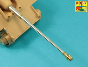 Canna ABER (1/35) tedesca 8,8 cm Pak 43/3 L/71 in due parti per Jagdpanther Ausf G1 fine G2 (RFM)