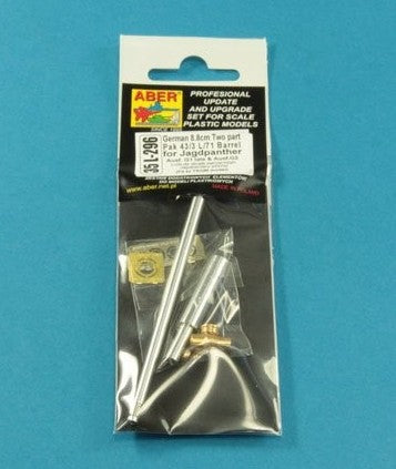 ABER (1/35) German 8,8cm Two part Pak 43/3 L/71 barrel for Jagdpanther Ausf G1 late G2 (Takom)