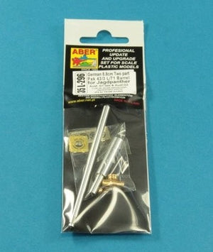 ABER (1/35) German 8,8cm Two part Pak 43/3 L/71 barrel for Jagdpanther Ausf G1 late G2 (Takom)