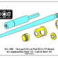 ABER (1/35) German 8,8cm Two part Pak 43/3 L/71 barrel for Jagdpanther Ausf G1 late G2 (Takom)