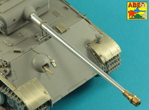 ABER (1/35) German 7,5 cm barrel with muzzle brake for Panther Ausf.G (Takom)