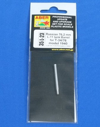 ABER (1/35) Russian 76,2mm L-11 tank barrel for T-34/76 model 1940