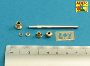 ABER (1/35) Canna tedesca StuK.40 L/48 da 7,5 cm con freno di bocca centrale per Stug.III,  Ausf G - modello intermedio