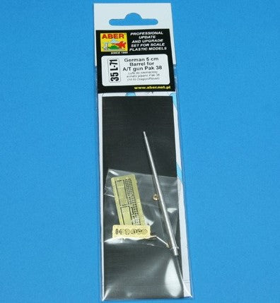 ABER (1/35) Germ.5cm barrel for anti-tank gun Pak 38