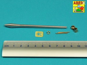 ABER (1/35) Ordnance de 76,2 mm Q.F.  Canon de 3 pouces 17 PDR. Mk. II avec frein de bouche pour A34 COMET