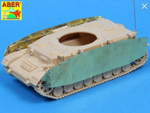 ABER (1/72) Side skirts for PzKpfw IV (H.J),Brummbar