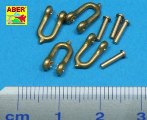 ABER (1/35) Early model Shackle for Pz.Kpfw.VI Tiger Ausf.B (4 pcs)