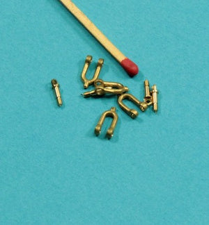 ABER (1/35) Late model Shackle for Pz.Kpfw.VI Tiger Ausf.B (4 pcs)