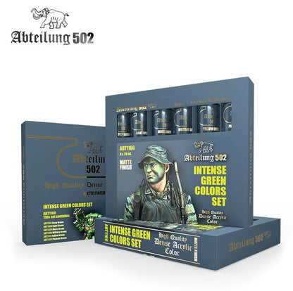 ABTEILUNG 502 Intense Green Colors Set