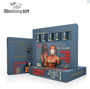 ABTEILUNG 502 Intense Red Colors Set